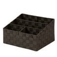 thumbnail image 2 of Honey-Can-Do Double Woven Polypropylene Desk Organizer, Espresso, 2 of 6