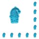 thumbnail image 3 of Moyic molde de silicona Llavero colgante moldes de fundición Enanos Gnomos Decoración Artesanía, 3 of 6