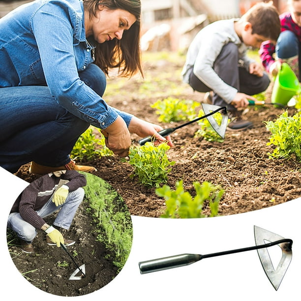 Curved garden hoe deals