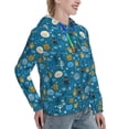 thumbnail image 6 of Easygdp Owls And Trees Womens Casual Hoodies Sweatshirts Long Sleeve Pullover Fall Pullover Tops Outfits Winter Clothes-XX-Large, 6 of 7