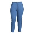 thumbnail image 5 of JMS Just My Size by Hanes Women's Plus Size Pull-On Stretch Jeggings, Sizes 0X-4X, Regular and Petite, 5 of 7