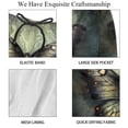 thumbnail image 4 of luoweisi Men's Beach Shorts Quick Dry Swim Trunks with Mesh Lining Butterfly L, 4 of 5
