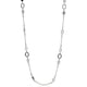 thumbnail image 1 of Women's and Men's Tone Long Necklace, 42 Inch, 1 of 3