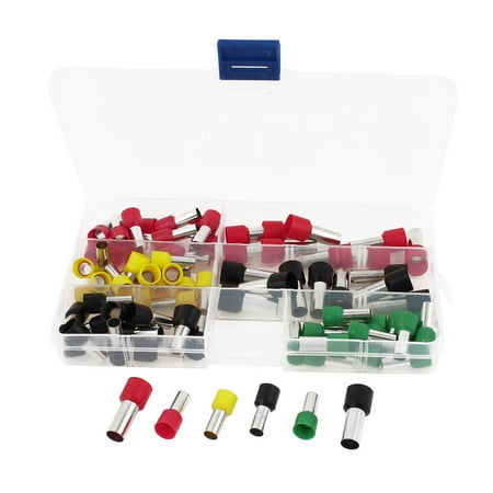 - Unique Bargains 80 Pieces AWG4 AWG5 Wire Crimp Insulated Ferrule Pin Cord End Terminal Set