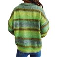 thumbnail image 2 of Avamo Femmes Pull Tops Manches Longues Tricot Pull Hiver Pull Bouffant Travail Vert S, 2 of 3