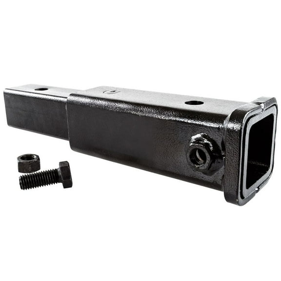 2in Hitch Receiver 5,000 lb Towing 8-1/2in Extension Trailer Adapter