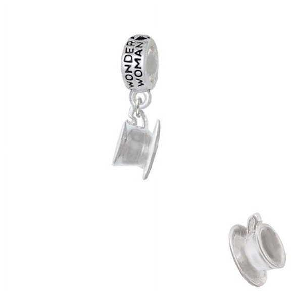 Tea Cup - Wonder Woman Charm Bead