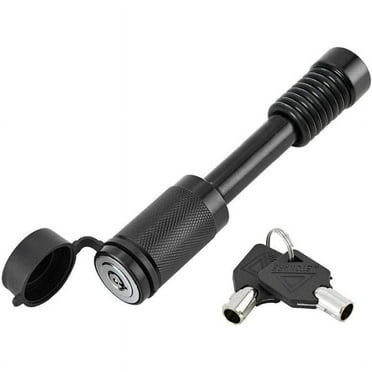 Locking Hitch Pin For 2 Inch Receiver By Vault Cargo 5/8 Hitch Locking Pin Class V, Iv, Iii Anodized Black Finish With Moisture Locking Seal Lock Your Cargo Hitch, Bike Rack Bars, Or Trailer.