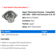 thumbnail image 2 of Upper Thermostat Housing - Compatible with 2003 - 2005 Ford Excursion 6.0L V8 2004, 2 of 2