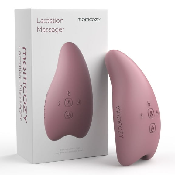 Momcozy Warming Lactation Massager for Breastfeeding Support 6 Vibration Modes, for Breast Pump