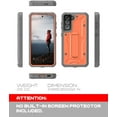 thumbnail image 2 of Caseborne ArmadilloTek V Series Case Compatible with Samsung [Galaxy S21 FE 5G] Case Military Grade Full-Body Rugged with Built-in Kickstand [Screenless Version] - Orange, 2 of 5
