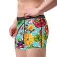 thumbnail image 2 of Uemuo Vegetable Pattern Men's Boxer Briefs,Trunk Anti-Chafing,Comfortable, Durable, and Stylish Underwear-Large, 2 of 9