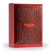 Rayhaan Mens Crimson EDP Spray 3.4 oz Fragrances 6297001571057