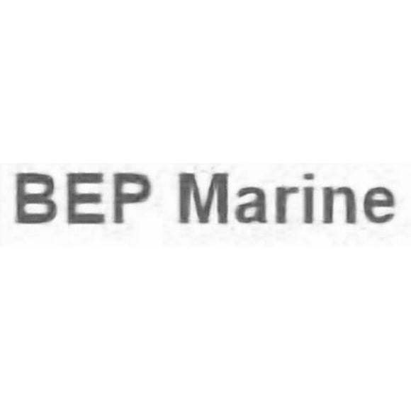 BEP Marine Interrupteur à Bouton-Poussoir 80-511-0001-00 Interrupteur Marche/arrêt; 5 Ampères; Montage sur Panneau; avec Anneau LED Rouge; 12 Volts; Acier Inoxydable