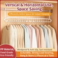 thumbnail image 2 of Multifunctional Foldable Clothes Hanger with 11-Hole, Multi-Functional Foldable Clothes Hanger Home, for Shirts Coats Pants, Home Dorm Travel (4PCS), 2 of 8