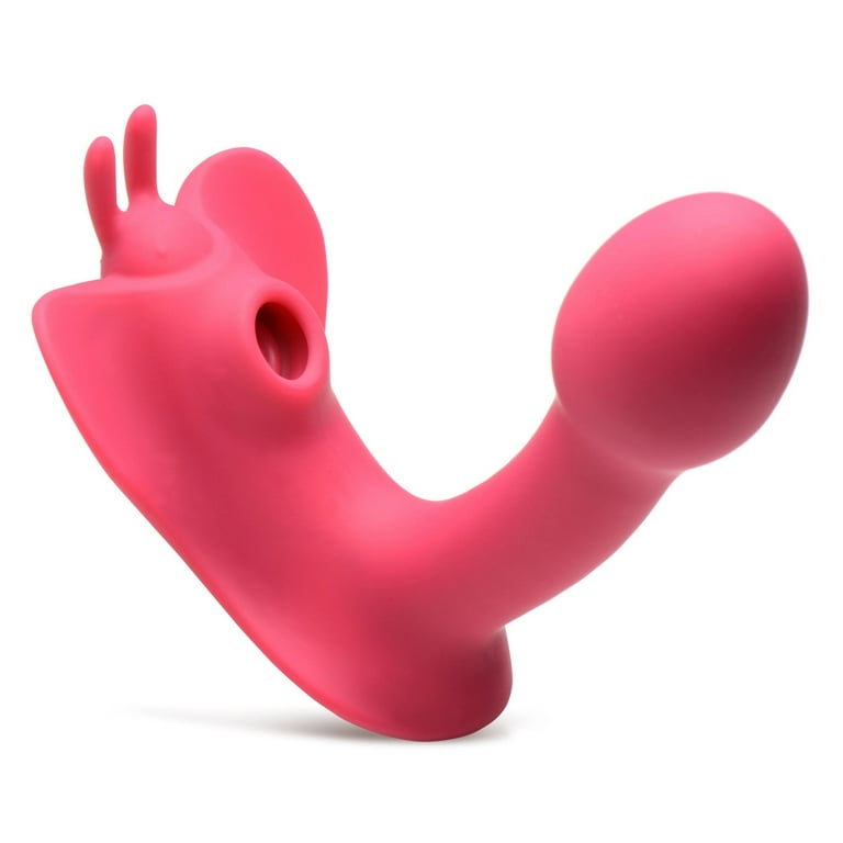 Shegasm Butterfy Tease 10X Clitoral G-Spot Vibrator with Remote Control,  Pink - Walmart.com