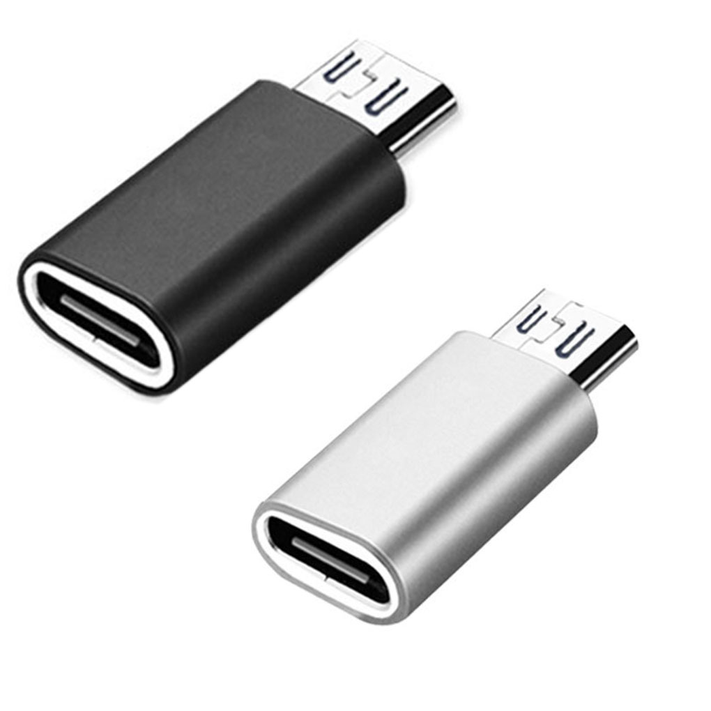 Mini Type-c Female To Micro USB Female Adapter Phone USB 3.0 Aluminum ...