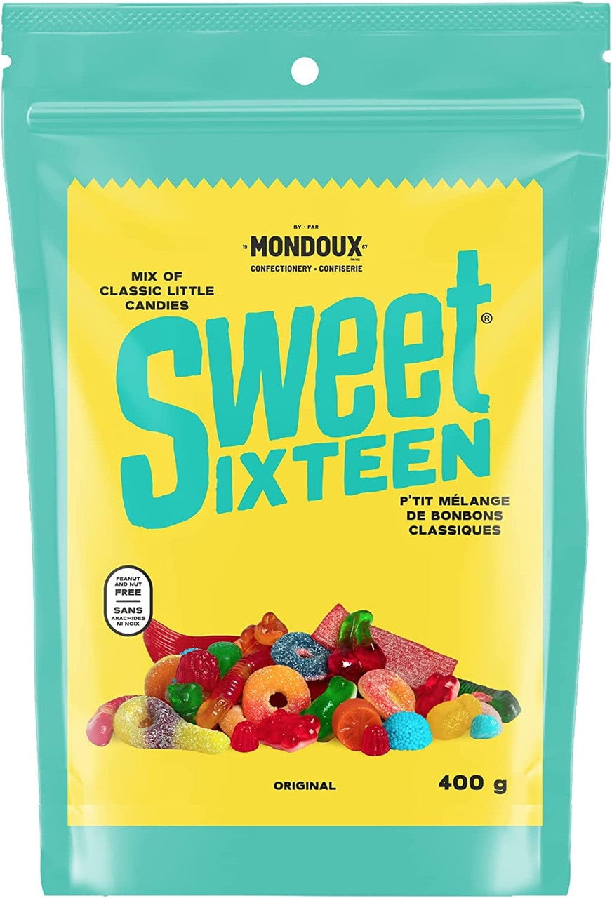 Mondoux Sweet Sixteen Original Gummy Candies, 400g/14 oz - Walmart.com