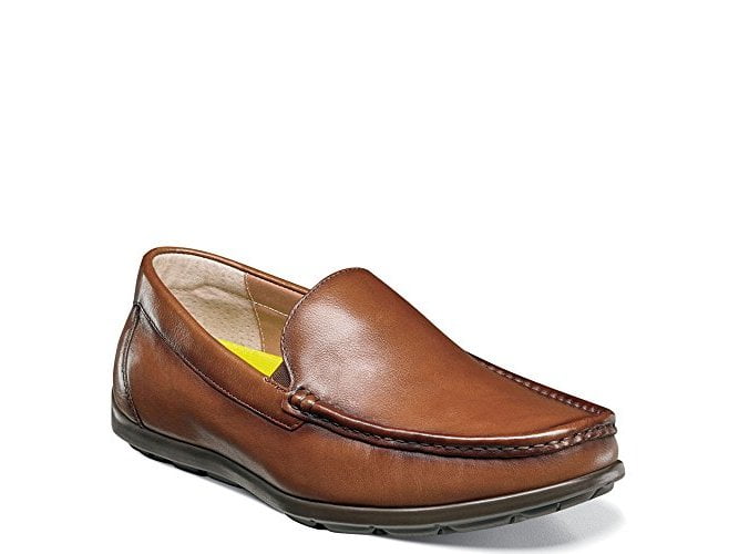 square toe penny loafers