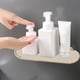thumbnail image 5 of Estante flotante de pared, estante adhesivo para champú de baño, sin perforación, estantes para tarros de cocina, organizador, soporte para baño y hog Beige Macarena Soporte de ducha de montaje en pared, 5 of 6