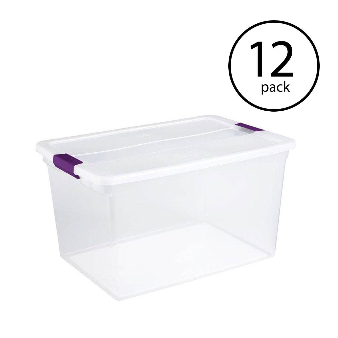 sterilite 12 gal latch tote