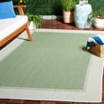 thumbnail image 3 of SAFAVIEH Machine Washable Rug Indoor/Outdoor Bermuda Collection - Bermuda David Plaid Indoor/Outdoor Area Rug, Green/Ivory, 4' x 6', 3 of 13