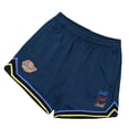 thumbnail image 2 of Men's Athletic Shorts Solid 2 in 1 Layered Elastic Waist Drawstring Inner Brief Breathable Quick Dry 5 Inch Gym Running Workout Shorts Navy L, 2 of 6