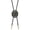 Bronze, variant on Modern Vulture Pendant Bolotie PU Rope Chain Adjustable Length Men Jewelry
