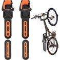 thumbnail image 1 of Soporte de pared para bicicleta, paquete de 2 portabicicletas con bandeja para neumáticos, gancho de pared para bicicleta, soporte para bicicleta de garaje, soporte para bicicleta, colgador de al, 1 of 5