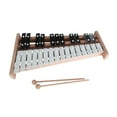 thumbnail image 2 of Xilófono Glockenspiel de 27 notas, instrumento de percusión musical, con mazos para amantes de la música de diferentes edades, portátil profesional Estilo B Sunnimix xilófono glockenspiel, 2 of 8