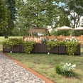 thumbnail image 4 of 63"x16"x8" Large Outdoor Raised Planter Box, Self-Watering Rectangular Garden Bed with Drainage Plug, Deep Elevated Planter for Patio, Balcony, Deck, 4 of 7