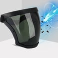 thumbnail image 3 of Almencla Face Eye Protect Full Protection, Anti Anti Fog, Large Viewing Screen Welding Dark Green, 3 of 7
