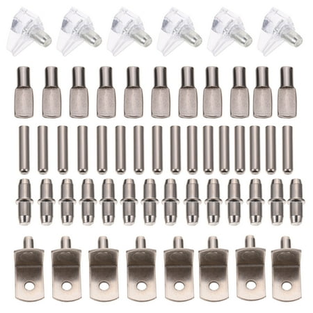 

NUOLUX 100Pcs Shelf Kit Useful Shelf Supports Cabinet Furniture Shelf Support