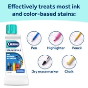 Carbona Stain Devils® #3 | Ink, Marker & Crayon | Professional Strength Laundry Stain Remover | Multi-Fabric Cleaner | Safe On Skin & Washable Fabrics | 1.7 Fl Oz, 1 Pack