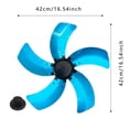 thumbnail image 3 of Smart Home Accessories 16inch 18inch Fan Replacement Metal Aluminum Nut Cover Base For Home Stand Table Fans, 3 of 4
