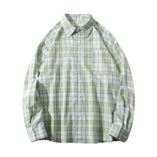 Qiopertar Liquidation à Moins de 5$ Chemise Décontractée Mode Imprimée à Boutons avec Poche Manches Longues Col Rabattu en Liquidation