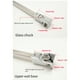 thumbnail image 4 of Kearding Varilla de tracción para puerta de vidrio de acero inoxidable, ajustable y giratoria para doméstico, soporte de montaje para puerta Accesorios de baño 50cm, 4 of 6