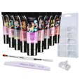 thumbnail image 1 of 9 colores, 15 ml, pegamento para uñas de construcción rápida, moldes transparentes para uñas Labymos pegamento de uñas, 1 of 7