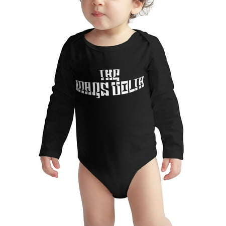 

The Baby onesie Mars Volta Band Baby Boy Girl Long Sleeve Bodysuit Snap Closure Black 12 Months