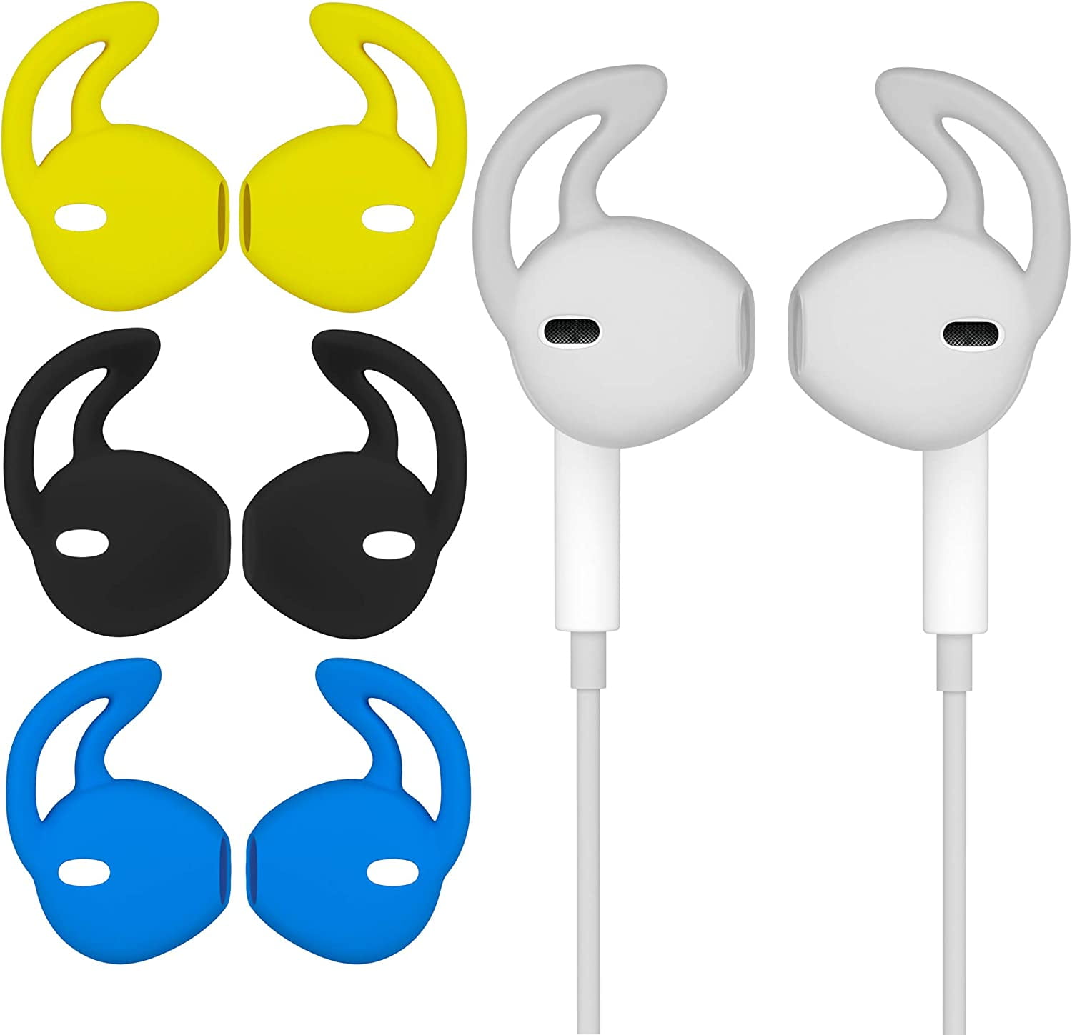 Ear Hook AntiSlip Silicone Gel Covers Soft Replacement Earbuds Sport