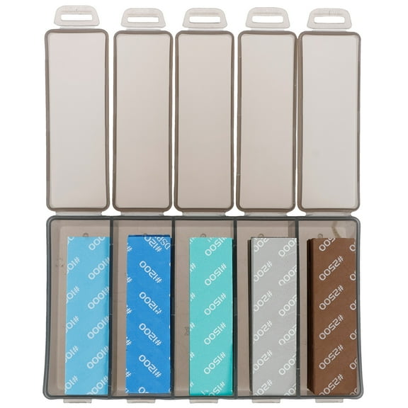 30 Pcs Sanding Sponge with Storage Box Soft Sanding Sponge Set Reliable Sanding Block Sturdy Sandpaper Block Lightweight Hand Sanding Block for Model Making