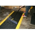 thumbnail image 4 of 36" Wide, Rhino Mats, Diamond  PLATE RHI-NO SLIP, Black w/ Yellow Borders, 9/16" Thick, Choose Length, 4 of 5