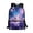 Cherry Blossom Galaxy Purple Blue Axolotl, variant on Kids School Backpack,17In Lightweight Bookbag with Padded Straps & Roomly Main Compartment Starry Night Dragon Blue Print