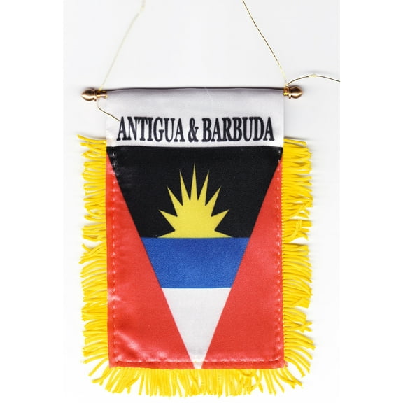 Antigua and Barbuda Window Hanging Flag