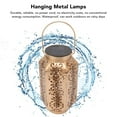 thumbnail image 3 of Solar Lantern, Hanging Metal Lamps Hexagonal Shape  For Outdoor, 3 of 8