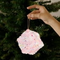 thumbnail image 6 of Christmas Square Dessert Ornament Candy Land Hanging Decoration for Xmas Tree Birthday Dessert Party Decorations 3Pcs (A), 6 of 6