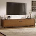 thumbnail image 7 of 78.74" Mid Century Modern TV Stand, TV Console, Media Entertainment Center with Storage, Fits 75–85 Inch TVs for Living Room & Bedroom, Walnut, 7 of 7