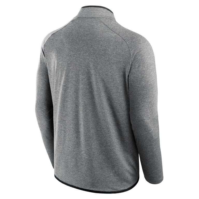 Men's Fanatics Black Texas A&M Aggies Mock Neck Half-Zip Pullover