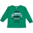 thumbnail image 3 of Inktastic Happy Birthday, Mommy I'm the Best Gift Ever in Blue Boys or Girls Long Sleeve Toddler T-Shirt, 3 of 5