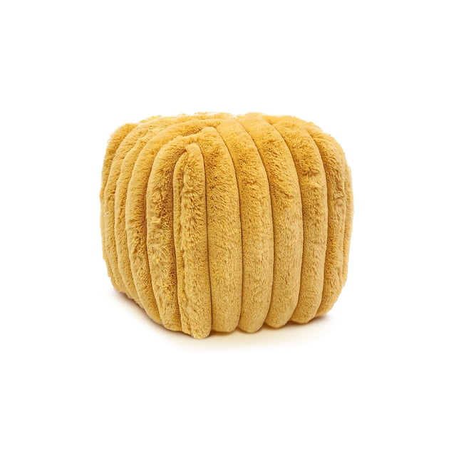 Puff Sacoos Taburete Repospies Peluche Suave Colores